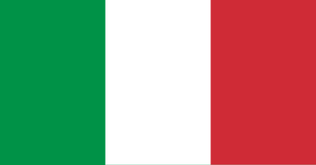 Bandera Italia